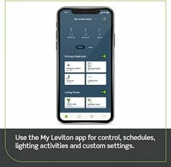 Leviton Decora Smart No-Neutral Wi-Fi Switch In White, Model DN15S-W* 10 Leviton Decora Smart No-Neutral Wi-Fi Switch In White, Model DN15S-W* -Outlets Sales Store 519uUIVe5PL. AC SX522 522x508