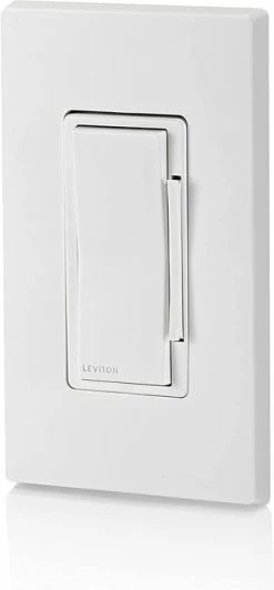 Leviton Decora Smart No-Neutral Wi-Fi Dimmer In White, Model DN6HD-W*