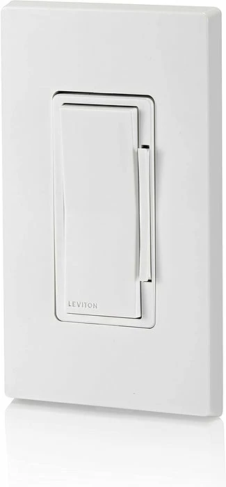 Leviton Decora Smart No-Neutral Wi-Fi Dimmer In White, Model DN6HD-W* 1 Leviton Decora Smart No-Neutral Wi-Fi Dimmer In White, Model DN6HD-W*