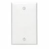 Leviton 1-Gang Nylon Blank Wallplate, Model 80714-002