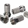 IDEAL RG-59 Twist-On F Connector (Pack Of 4), Model 84-018