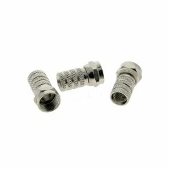 IDEAL RG-6 Twist-On F Connector (Pack Of 4), Model 84-039