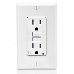 Leviton AFCI Tamper-Resistant Receptacle 15A 125V, Model AFTR1-122