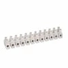 IDEAL 12-Circuit Barrier Strip, 20A/600V, 22-12AWG, Model 89-608