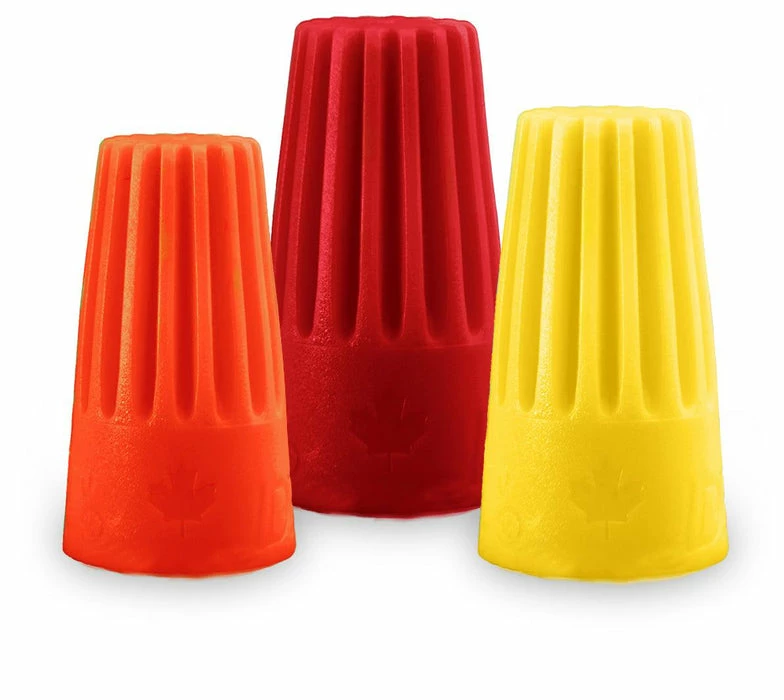 IDEAL C4 Canadian Wiretwist Connectors Package Of 100, Model 30-0C4* 1 IDEAL C4 Canadian Wiretwist Connectors Package Of 100, Model 30-0C4*