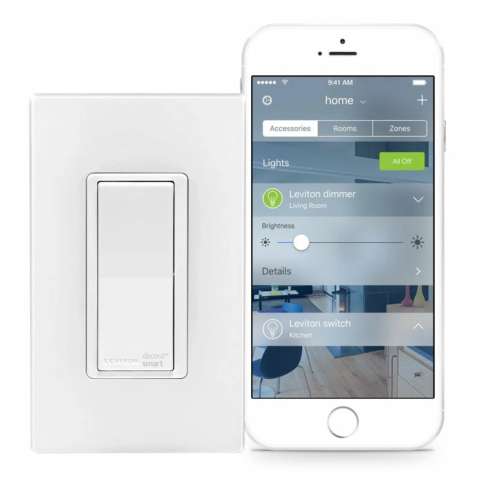 Leviton Decora Smart Switch With Homekit Technology, Model DH15S702 1 Leviton Decora Smart Switch With Homekit Technology, Model DH15S702