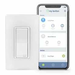 Leviton Decora Smart Switch With Wi-Fi Technology, Model DW15S701