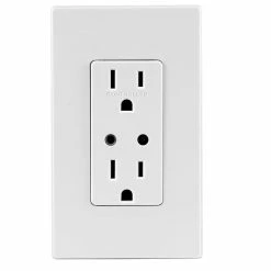 Leviton Decora Smart Receptacle With Z-Wave Technology, Model DZR15722*