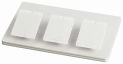 Lutron Caseta Wireless Triple-Pedestal For Pico Remote, LPED3-WH*