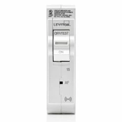 Leviton SMART 1-Pole 15A 120V AFCI Plug-On Circuit Breaker, Model LB115-746-ASR