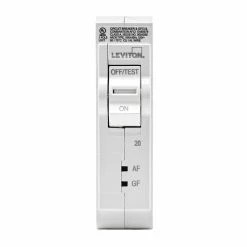 Leviton 1-Pole 20A 120V AFCI/GFCI Plug-on Circuit Breaker, Model LB120-002