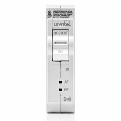 Leviton SMART 1-Pole 20A 120V AFCI/GFCI Plug-On Circuit Breaker, Model LB120-747-DSR*