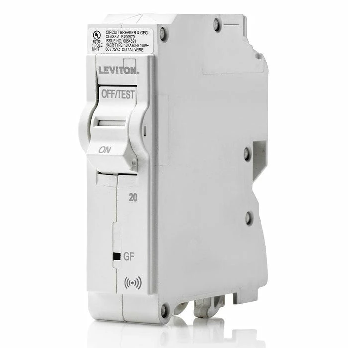 Leviton SMART 1-Pole 20A GFCI 120V Plug-On Circuit Breaker, Model LB120-748-GSR* 2 Leviton SMART 1-Pole 20A GFCI 120V Plug-On Circuit Breaker, Model LB120-748-GSR* - Image 2