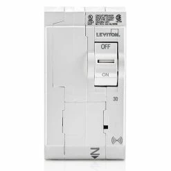 Leviton SMART 2-Pole 30A 120/240V Standard Plug-On Circuit Breaker, Model LB230-745-0SR*