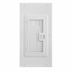 Leviton 100A 120/240V 20 Circuit 20 Spaces Indoor Load Center And Window Door With Main Breaker, Model LP210-CBW -Outlets Sales Store LDC20 W a 700x700