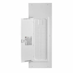 Leviton 100A 120/240V 42 Circuit 42 Spaces Indoor Load Center And Door With Main Breaker, Model LP410-CBD* -Outlets Sales Store LDC42 b 700x700