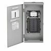 Leviton 100A 120/240V 20 Circuit 20 Spaces Outdoor Load Center Enclosure And Interior With Main Breaker, Model LP210-C3B*