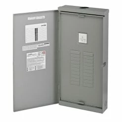 Leviton 100A 120/240V 20 Circuit 20 Spaces Outdoor Load Center Enclosure And Interior With Main Breaker, Model LP210-C3B* -Outlets Sales Store LP210 3B e 700x700