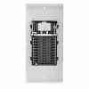 Leviton 125A 120/240V 20 Circuit 20 Spaces Indoor Load Center And Window Door With Main Breaker, Model LP212-CBW