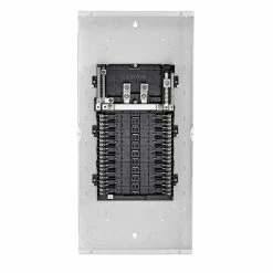 Leviton 125A 120/240V 20 Circuit 20 Spaces Indoor Load Center And Window Door With Main Lugs, Model LP212-CLW