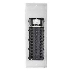 Leviton 200A 120/240V 42 Circuit 42 Spaces Indoor Load Center And Door With Main Breaker, Model LP420-CBD