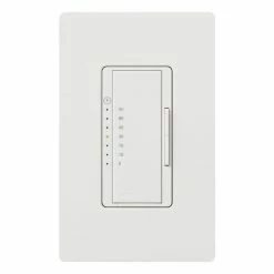 Lutron Maestro Multi-Location Timer Switch, Model MAT51-MN-WH