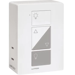 Lutron Caseta Wireless Plug-In Lamp Dimmer, Model PD3PCLWHC -Outlets Sales Store PD 3PCL WH Angle Right 700x700