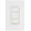 Lutron Caseta Wireless Smart Lighting Dimmer Switch For Wall & Ceiling Lights, Model PD-6WCL-WH
