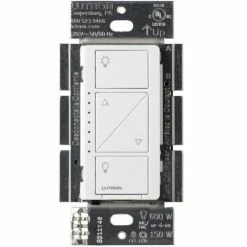 Lutron Caseta Wireless Smart Lighting Dimmer Switch For Wall & Ceiling Lights, Model PD-6WCL-WH 3 Lutron Caseta Wireless Smart Lighting Dimmer Switch For Wall & Ceiling Lights, Model PD-6WCL-WH -Outlets Sales Store PD 6WCL WH wo wallplate ec78f814 95f1 40b4 8a38 b91a6dfae1e4 600x600