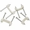 IDEAL Plastic Insulated Cable Staples 1/2" (50 Pcs), Model BPS-250