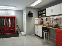 Stelpro 5000W Oxford Commercial Industrial Fan Heater With Built-In Thermostat, Model RUH5TCHAR -Outlets Sales Store RUH garage CH 2 934x700