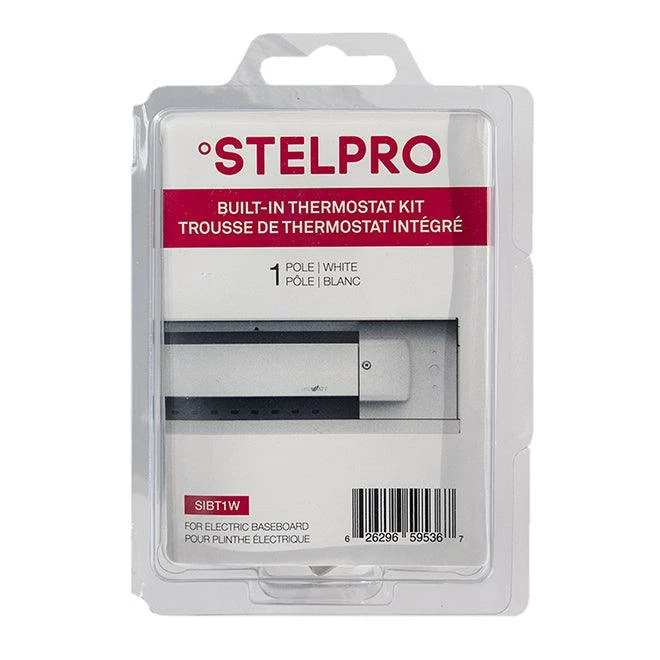 Stelpro Built-In Thermostat For Brava Series Baseboards, Model SIBT1W 1 Stelpro Built-In Thermostat For Brava Series Baseboards, Model SIBT1W