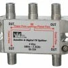 IDEAL 2.4 GHz 4-Way Satellite & Digital TV Splitters, Model 85-334*