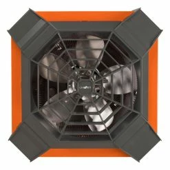 Uniwatt 4000W Ceiling Fan Heater - Orange, Model UGH4002