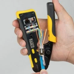 Klein Tools Pass-Thru Modular Data Plug, CAT6STP, 100-Pack, Model VDV826-754* -Outlets Sales Store cat6a stp app1 700x700