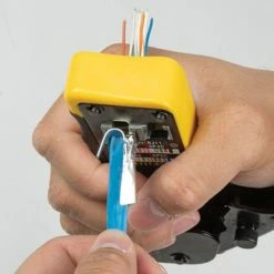 Klein Tools Pass-Thru Modular Data Plug, CAT6STP, 100-Pack, Model VDV826-754* -Outlets Sales Store cat6a stp app2 700x700