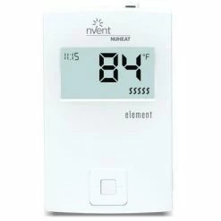 NVent Nuheat Element - Basic Electronic Floor Heating Thermostat (dual Voltage) - AC0057