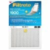 3M Filtrete Smart Premium Allergen, Bacteria & Virus Filter, Model MPR 1900, 16x25x1 In