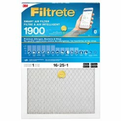 3M Filtrete Smart Premium Allergen, Bacteria & Virus Filter, Model MPR 1900, 16x25x1 In