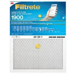 3M Filtrete Smart Premium Allergen, Bacteria & Virus Filter, Model MPR 1900, 20x25x1 In