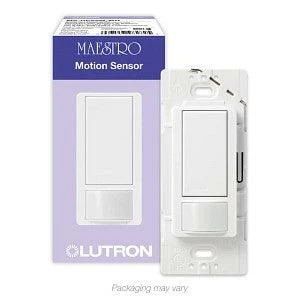 Lutron Maestro Occupancy Sensor Switch, Model MS-OPS5M-WH 2 Lutron Maestro Occupancy Sensor Switch, Model MS-OPS5M-WH - Image 2