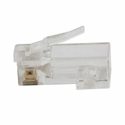 Klein Tools Pass-Thru Modular Data Plugs, RJ45-CAT5E, 10 Pack, Model VDV826-728 -Outlets Sales Store vdv826728 alt1 700x700