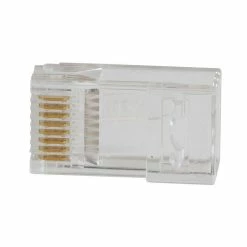 Klein Tools Pass-Thru Modular Data Plugs, RJ45-CAT5e, 200-Pack, Model VDV826-762* -Outlets Sales Store vdv826762 alt2 700x700