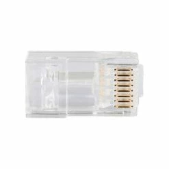 Klein Tools Pass-Thru Modular Data Plug, CAT6AUTP, 50-Pack, Model VDV826-704 -Outlets Sales Store vdv826764 bottom b6f59f4d b8be 409e ae3c 87c35457b526 700x700